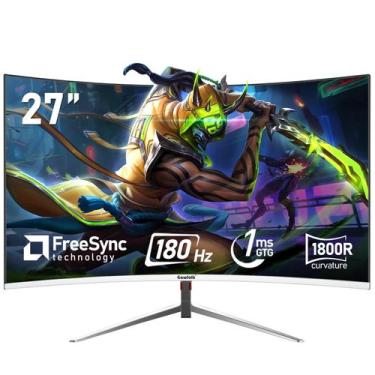 Imagem de Monitor Curvo Gawfolk 27" 180Hz FHD 1ms FreeSync