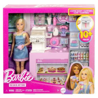 Imagem de Playset Barbie Com Boneca - Cafeteria - Mattel