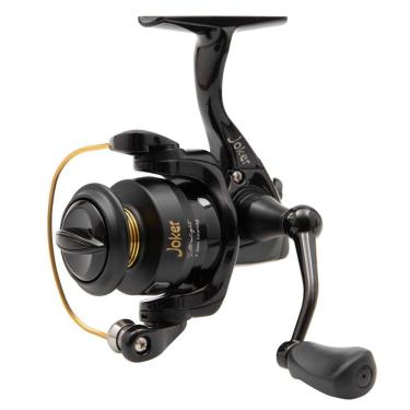 Imagem de Molinete Joker Spin 800 Ultralight Drag 4KG com 4 Rolamentos Corpo Grafite Preto Maruri...