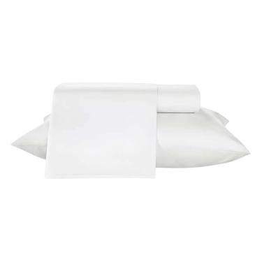 Imagem de Jogo De Cama Lençol Solteiro Com Elástico 3 Peças 180 Fios Madri Teka