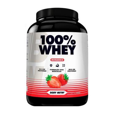 Imagem de Whey Protein 900g Alta Proteina 24g por Dose WPC WPI Uso Diario-Unissex