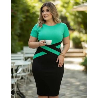 Imagem de Vestido Midi Detalhe em X Moda Feminina Evangélica - Miss FLOWER, Tiff