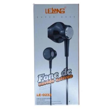Imagem de FONE COM FIO P2 LELONG LE0232 cor:preto, preto