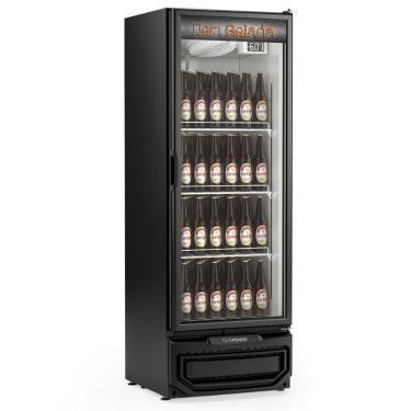 Imagem de Cervejeira Vertical Expositor GCB40V 410L Porta de Vidro Degelo Automático Preto 220V G...