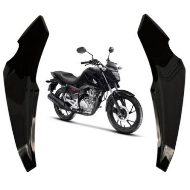 Imagem de Par bananinha lateral capa farol honda cg titan fan start 160 2025 202