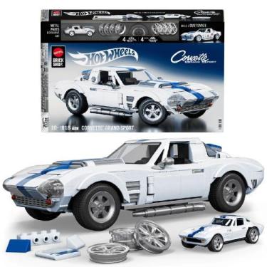 Imagem de Hot Wheels - Brick Shop Corvette Grand Sport - Mattel