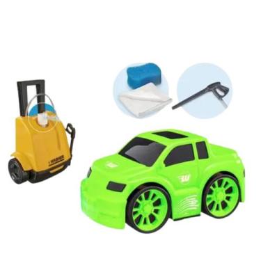 Imagem de Carro Carrinho Pick up C/ Acessórios Brinquedo Educativo Com Acessório