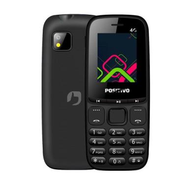 Imagem de Celular Positivo P26 4G, Dual chip, Tela 1.8", Memória Interna 128MB, 