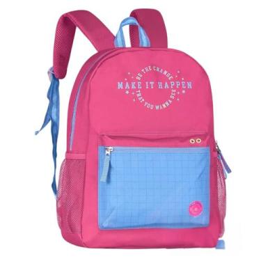 Imagem de Mochila Juvenil Para Passeio Trabalho e Escola Feminina e Masculina Co
