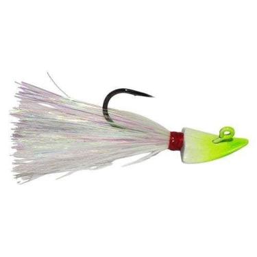 Imagem de Isca artificial jig riscadinho jumelo 13g, Verde, Branco