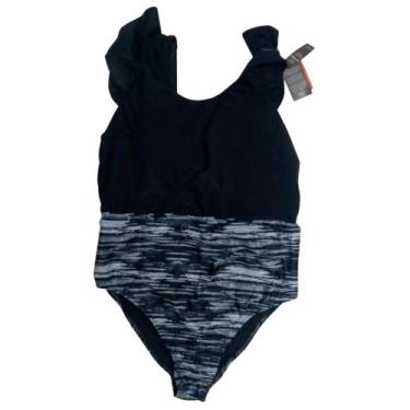 Imagem de Maiô Plus Size com Babado Coleção Verão Fashion - Hugulê, Estampa 1, G