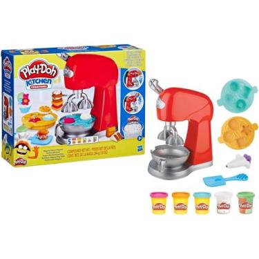 Imagem de Massinha Play Doh Batedeira Misturador Mágico Com 5 Potes - Hasbro