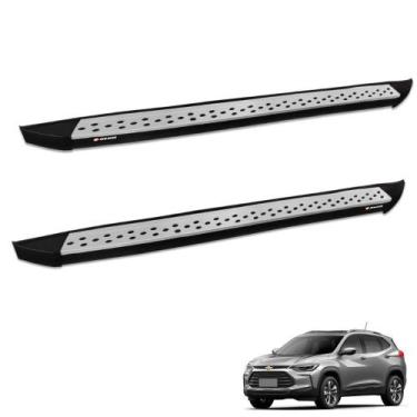 Imagem de Estribo Lateral Tracker 2020 2021 Alumínio Prata K2 My Way - Keko