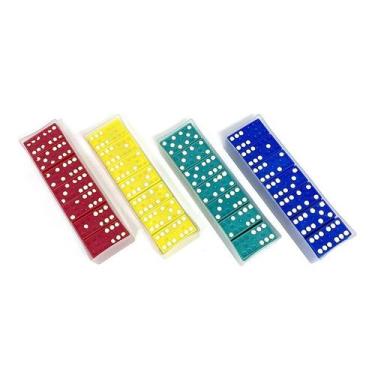 Imagem de Jogo de domino cristal colorido - MGH