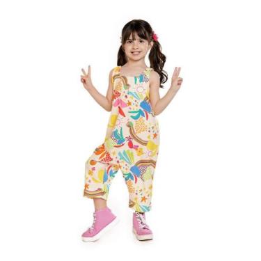 Imagem de Macacao infantil Malha Leve Femenino Tam: 4 Anos até 8 Anos  - Audeny,