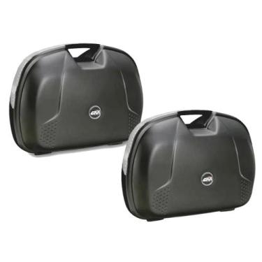 Imagem de Par Baú Bauleto Lateral Givi 40 Litros Monokey Fume E-360ntpack2