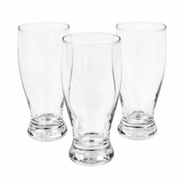 Imagem de Conjunto de Copos de Chopp em Vidro 3 Peças N226143-4 Quanhe