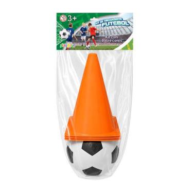 Imagem de Kit futebol treinamento infantil CV255517 PlayFun, Unica