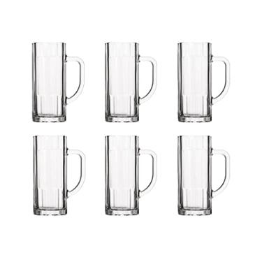 Imagem de 6 Canecas de Chopp e Cerveja Alta Bamberg Vidro Lotusglass 405ml