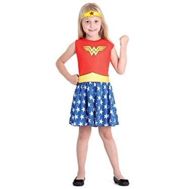 Imagem de Fantasia Mulher Maravilha Super Pop G - Sulamericana