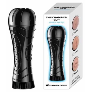 Imagem de Masturbador Lanterna Vagina c/ Textura Realista Champiom Cup