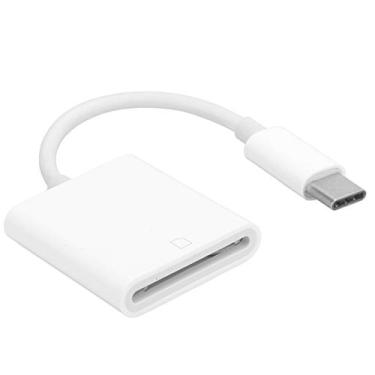 Imagem de Yunseity Leitor de cartão SD, leitor de cartão de memória, cabo adaptador de leitor de câmera digital, visualizador de câmera para telefone/tablet, adaptador OTG universal USB3.1