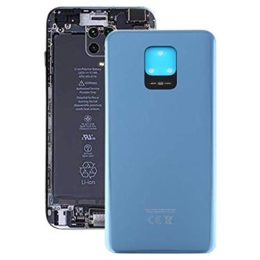 Imagem de HUANGYUNCHAO Acessórios telefônicos Tampa traseira da bateria original para Xiaomi Redmi Nota 9s / Redmi Nota 9 Pro/Redmi Nota 9 Pro Max Substituição do telefone celular