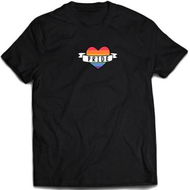Imagem de Camisa Pride Lgbtqia+ Camiseta Orgulho Good Vibes Cute Love - Mago Das