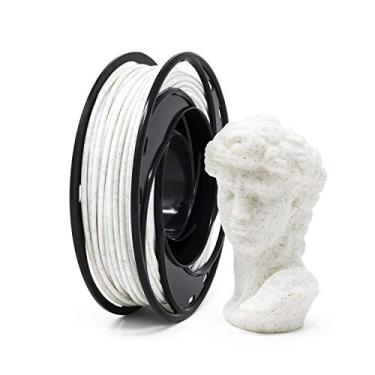 Imagem de Gizmo Dorks Filamento de impressora 3D PLA mármore 3 mm (2,85 mm) 200 g, branco