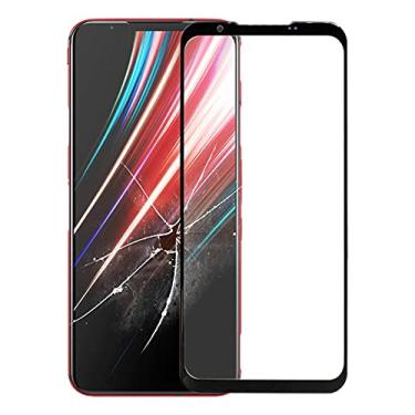 Imagem de Front Screen Outer Glass Lens for ZTE Nubia Red Magic 5G NX659J (Black)