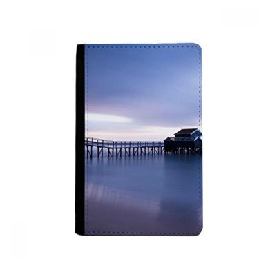 Imagem de Ocean House Water Science Nature Picture Passport Holder Notecase Burse Wallet Cover Card Purse, Multicolor