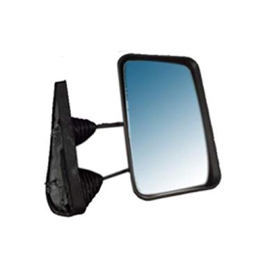 Imagem de CONJUNTO ESPELHO RETROVISOR BRACO CURTO MANUAL LD PARA IVECO DAILY DIMENSAO 265X160 COM DESEMBACADOR 12V