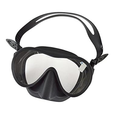 Imagem de SM SunniMix Óculos de Snorkel de Silicone Antiembaçante com de para Adultos E Homens Piscina, Preto