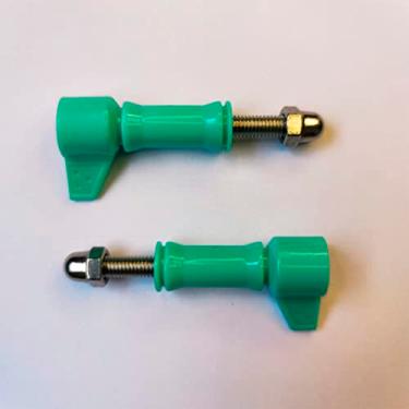 Imagem de Parafuso Longo com Aba e Porca para GoPro SJCAM - 2 unidades - VERDE