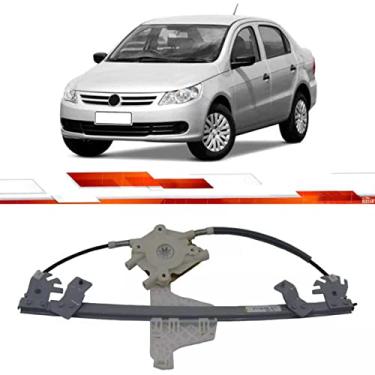 Imagem de Maquina Vidro Elétrica Dianteira Le Gol Voyage G5 G6 G7 4P 2008 Em Diante Fix Mabuchi Sem Motor