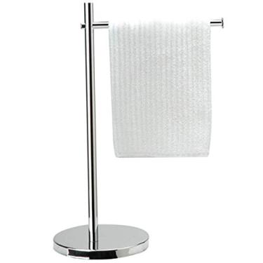 Imagem de Toalheiro Para Banheiro Porta Toalhas de Lavabo Balcão Mãos, Jackwal, Cromado
