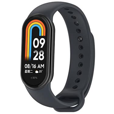 Imagem de Nandos-Store - Pulseira NSmart compatíveis com MI BAND 5, Cinza escuro