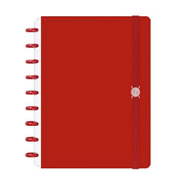 Imagem de Caderno De Disco ISCOOL Inteligente M Solid Colors Vermelho