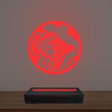 Imagem de Luminária Led 3d Jesus Abajur Luxo