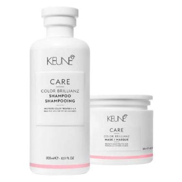 Imagem de Kit Keune Color Brillianz Shampoo 300ml, Máscara 200ml - Keune Hair Co