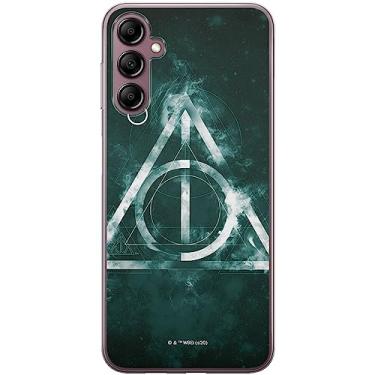 Imagem de ERT GROUP Capa de celular para Samsung A14 4G/5G original e oficialmente licenciada padrão Harry Potter 018 otimamente adaptada à forma do celular, capa feita de TPU