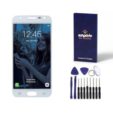 Imagem de Tela Display Touch Frontal Lcd Compatível J5 Prime Empório Standard Branco