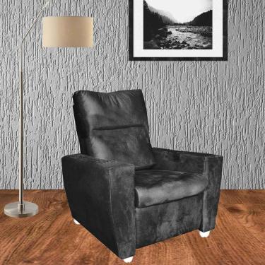 Imagem de Poltrona Reclinável Do Papai Moderna Nivea Preto