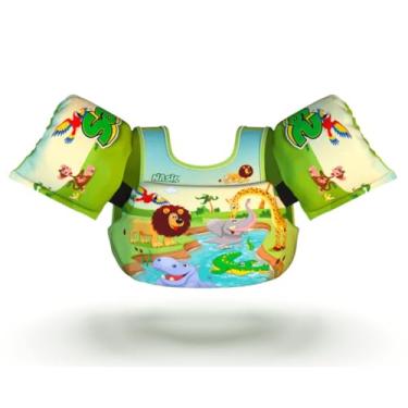 Imagem de Colete Salva-Vidas Infantil até 25kg Piscina Praia Diversos Modelos (SAFARI)