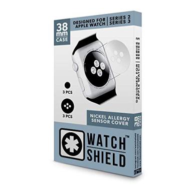 Imagem de WatchShield Protetor traseiro de alergia de níquel de 38 mm para Apple Watch da série 2-3