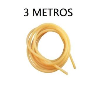 Imagem de Elástico Borracha Tubo Látex Tripa Garrote 3 Metros Nº200 - atc
