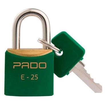 Imagem de Cadeado Verde 25mm Pado E-25