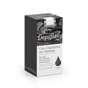 Imagem de Cera Quente Depilatoria Negra 250g Depilflax