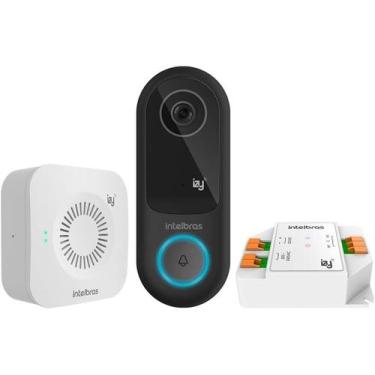 Imagem de Vídeo Porteiro Izy Smart IVW 3000+ Preto - Intelbras