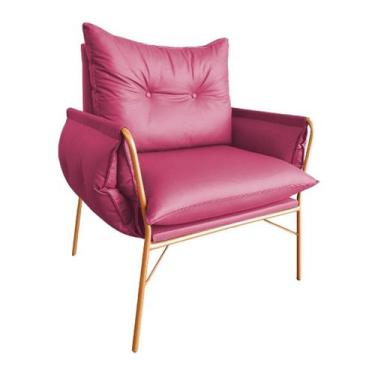 Imagem de Poltrona Cadeira - Sala de Jantar - Sala de Recepção - Corano - Estopa